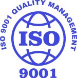 ISO 9001 stamp sign - quality management systems, QMS standard