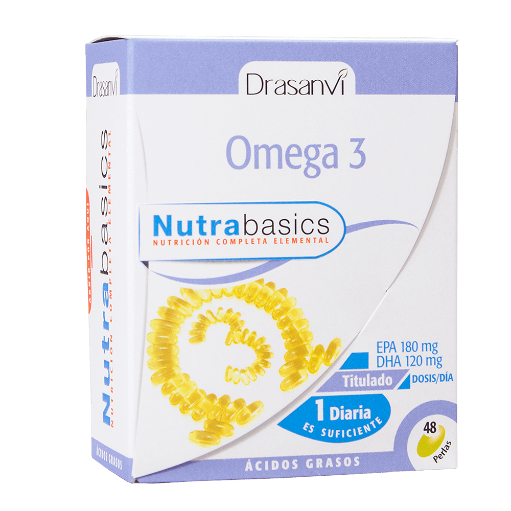 Omega 3 1000 mg 48 Softgels Nutrabasics Drasanvi - Drasanvi English