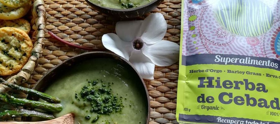 Recetas con Superalimentos: Puré de verduras con Hierba de Cebada