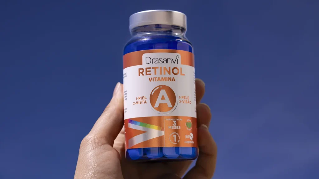 Vitamina A Retinol 90 comprimidos Drasanvi