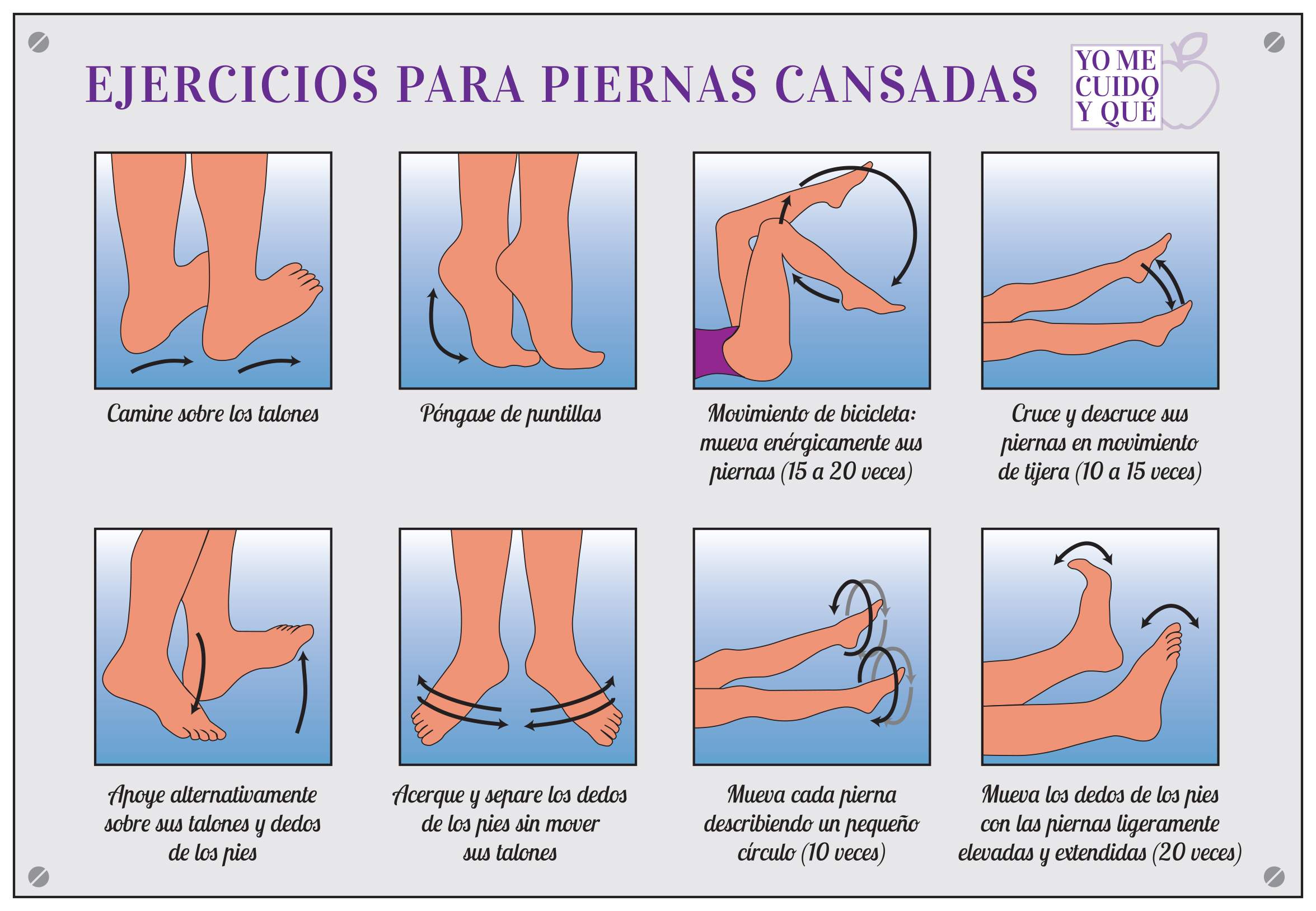 Por qué tengo las piernas cansadas - Foto 1